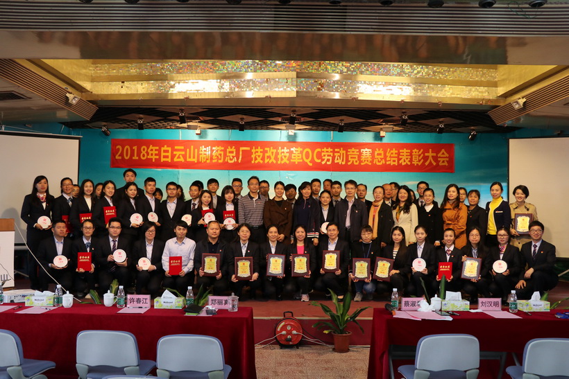 36365官网圆满举行2018年技改技革QC劳动竞赛总结表扬大会