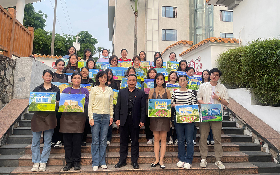 绘就漂亮 擘画蓝图丨总厂举行“迎厂庆·庆三八”油画体验运动